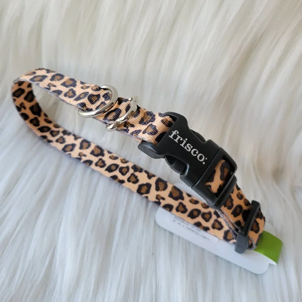 Frisco Leopard Dog Collar